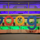 Google's corporate logo on the Google Germany offices in Berlin in August 2021.